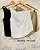 Blusa Ombro Unico Com Aviamento Dourado Doce Flor - Imagem 7