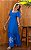 Vestido Midi Em Crepe Decote Coração Com Mangas - Imagem 1