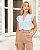 Blusa Em Crepe Com Botões Milalai - Imagem 9
