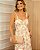 Vestido Longo Floral Torção Busto Donna Ritz - Imagem 3
