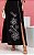 Vestido Midi Decote Coração Com Fenda Lateral - Imagem 5