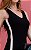 Vestido Midi Bicolor Malha Canelada - Imagem 4
