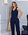 Conjunto Em Viscose Regata e Calça Com Bolso - Imagem 2