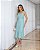 Vestido Midi Viscose Decote Coração - Imagem 1