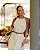 Vestido Longo Em Chiffon Jacquard Doce Flor - Imagem 5