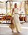 Vestido Longo Em Chiffon Jacquard Doce Flor - Imagem 8