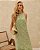 Vestido Longo Em Chiffon Jacquard Doce Flor - Imagem 1