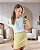 Blusa Crepe Manga Torcida Donna Ritz - Imagem 4