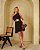 Vestido Curto Um Ombro Chiffon Donna Ritz - Imagem 4