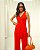 Macacão Twill Faixa Folha Donna Ritz - Imagem 3