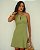 Vestido Curto Linho Decote Torcido Donna Ritz - Imagem 4