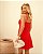 Vestido Curto Linho Decote Torcido Donna Ritz - Imagem 3