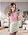 Blusa Crepe Decote Vazado Com Aviamento Donna Ritz - Imagem 5