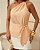 Regata Um Ombro Com Faixa Folha Donna Ritz - Imagem 3
