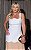 Vestido Midi Alfaiataria Tricolor Decote Quadrado - Imagem 4