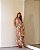 Vestido Longo Maxi Floral Com Amarração Doce Flor - Imagem 2