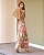 Vestido Longo Maxi Floral Com Amarração Doce Flor - Imagem 4