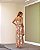 Vestido Longo Maxi Floral Com Amarração Doce Flor - Imagem 5