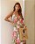 Vestido Longo Maxi Floral Com Amarração Doce Flor - Imagem 6