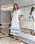 Vestido Midi Em Viscose Decote Quadrado - Imagem 5