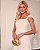Vestido Midi De Laise Com Babadinho - Imagem 3