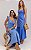 Vestido Midi Em Tricoline Decote Coração E Fenda Frontal - Imagem 4