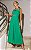 Vestido Midi Alfaiataria Decote Quadrado Transpassado - Imagem 1