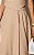 Vestido Midi Alfaiataria Cavado Decote Redondo - Imagem 3