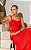 Vestido Midi Alfaiataria Decote Coração - Imagem 2