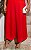 Vestido Midi Alfaiataria Decote V Com Laço - Imagem 4