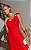 Vestido Midi Alfaiataria Decote V Com Laço - Imagem 2