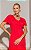 Vestido Midi Viscose Decote V Manga Curta - Imagem 4