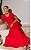 Vestido Midi Viscose Decote V Manga Curta - Imagem 2