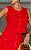 Blusa Alfaiataria Decote Redondo Com Botões - Imagem 3