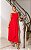 Vestido Midi Alfaiataria Transpasse Decote Redondo - Imagem 1