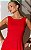 Vestido Midi Alfaiataria Transpasse Decote Redondo - Imagem 3