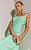 Vestido Midi Viscose Decote Quadrado - Imagem 1