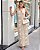 Vestido Longo Decote V Com Fenda Doce Flor - Imagem 1