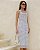 Vestido Midi Em Crepe Poá Babados Doce Flor - Imagem 8