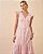 Vestido Midi Em Laise Decote V e Botões Milalai - Imagem 3