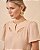 Blusa Em Crepe Detalhes Gota Com Botão Milalai - Imagem 11