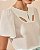Blusa Em Crepe Detalhes Gota Com Botão Milalai - Imagem 15