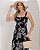 Vestido Midi Em Viscose Twill Bordado Decote Coração - Imagem 3