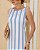Vestido Midi Em Malha de Tricot Listrado - Imagem 4