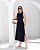 Vestido Midi Moletinho Com Fenda Lateral - Imagem 1