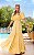 Vestido Midi Em Viscose Com Lastex Cintura - Imagem 1