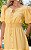Vestido Midi Em Viscose Com Lastex Cintura - Imagem 4
