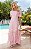 Vestido Midi Em Viscose Manga Curta - Imagem 1