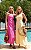Vestido Midi Em Tricoline Decote V Com Pesponto - Imagem 3