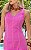 Vestido Midi Em Tricoline Decote V Com Pesponto - Imagem 4